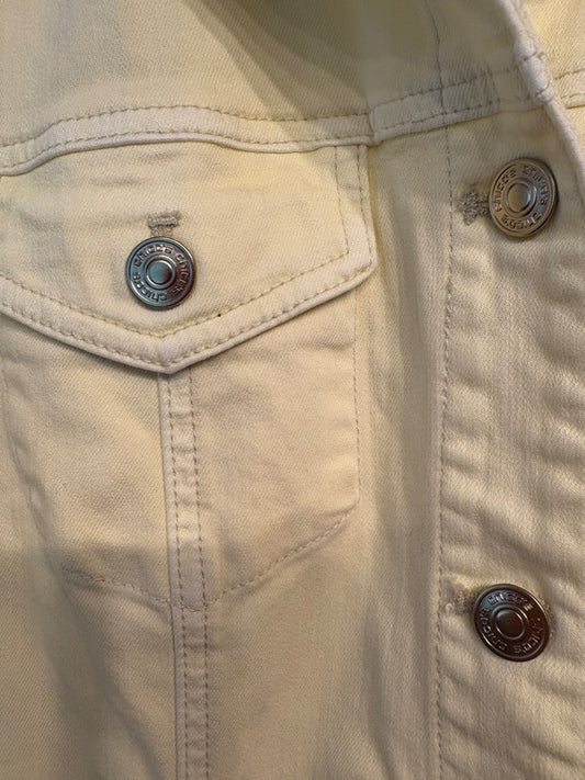 Chicos Denim Jacket in Yellow