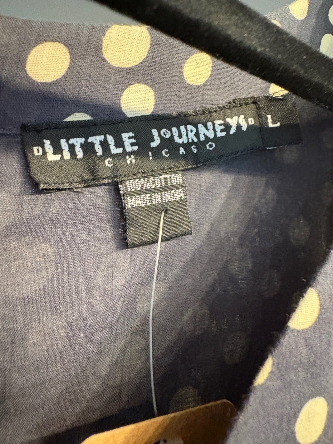 Little Journey A Line Midi Dress in Mixed Fabric