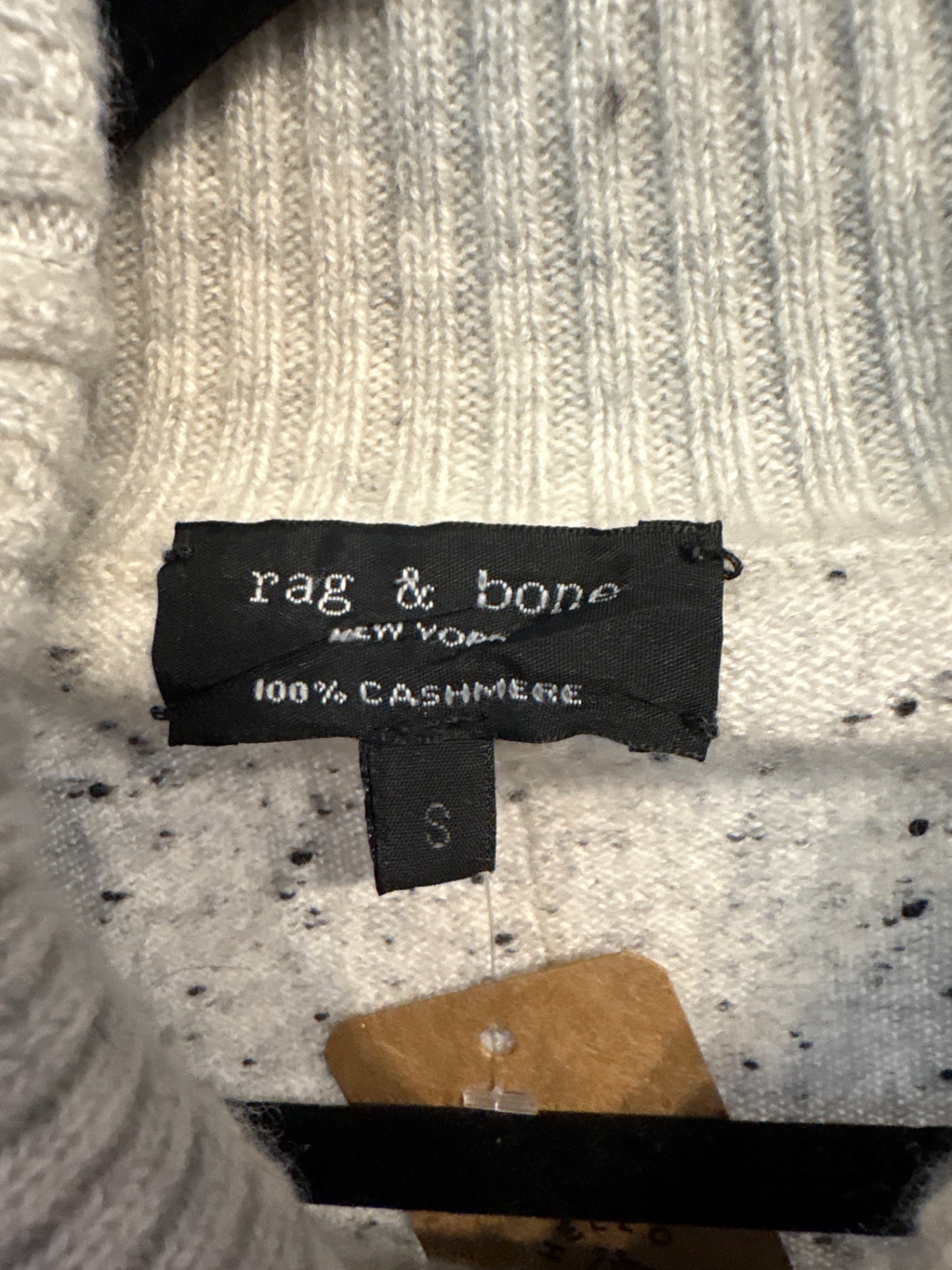 Rag & Bone Cashmere Speckled Cowl Neck Sweater