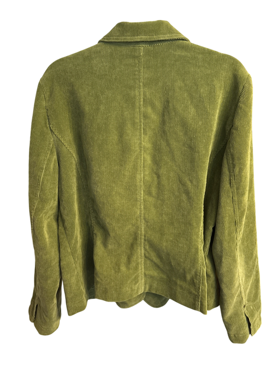 Requirements Corduroy Blazer in Light Green - Vintage
