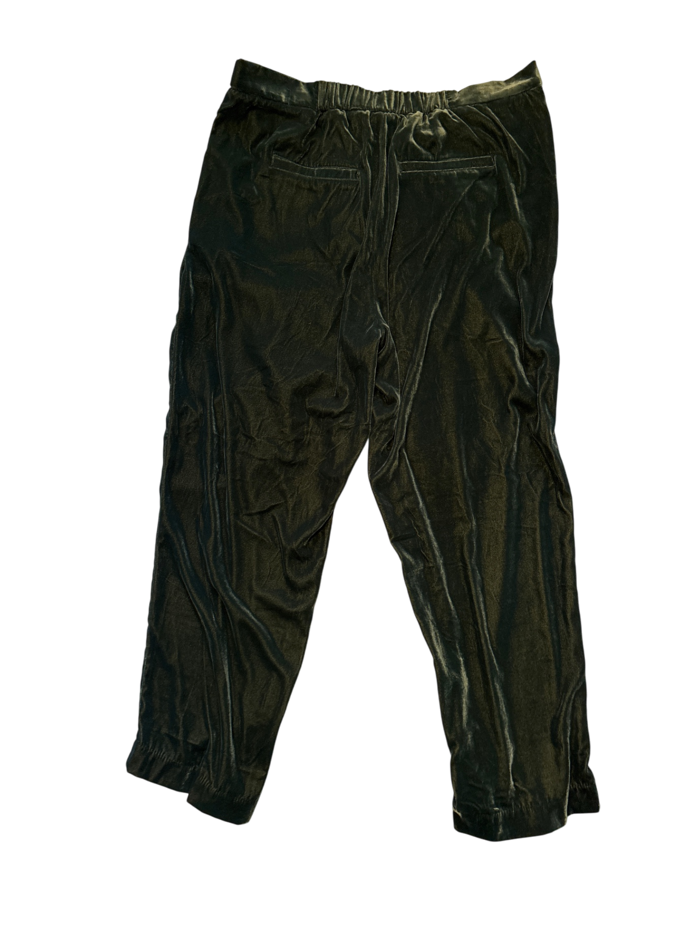 A New Day Velvet Pants in Green - NWT