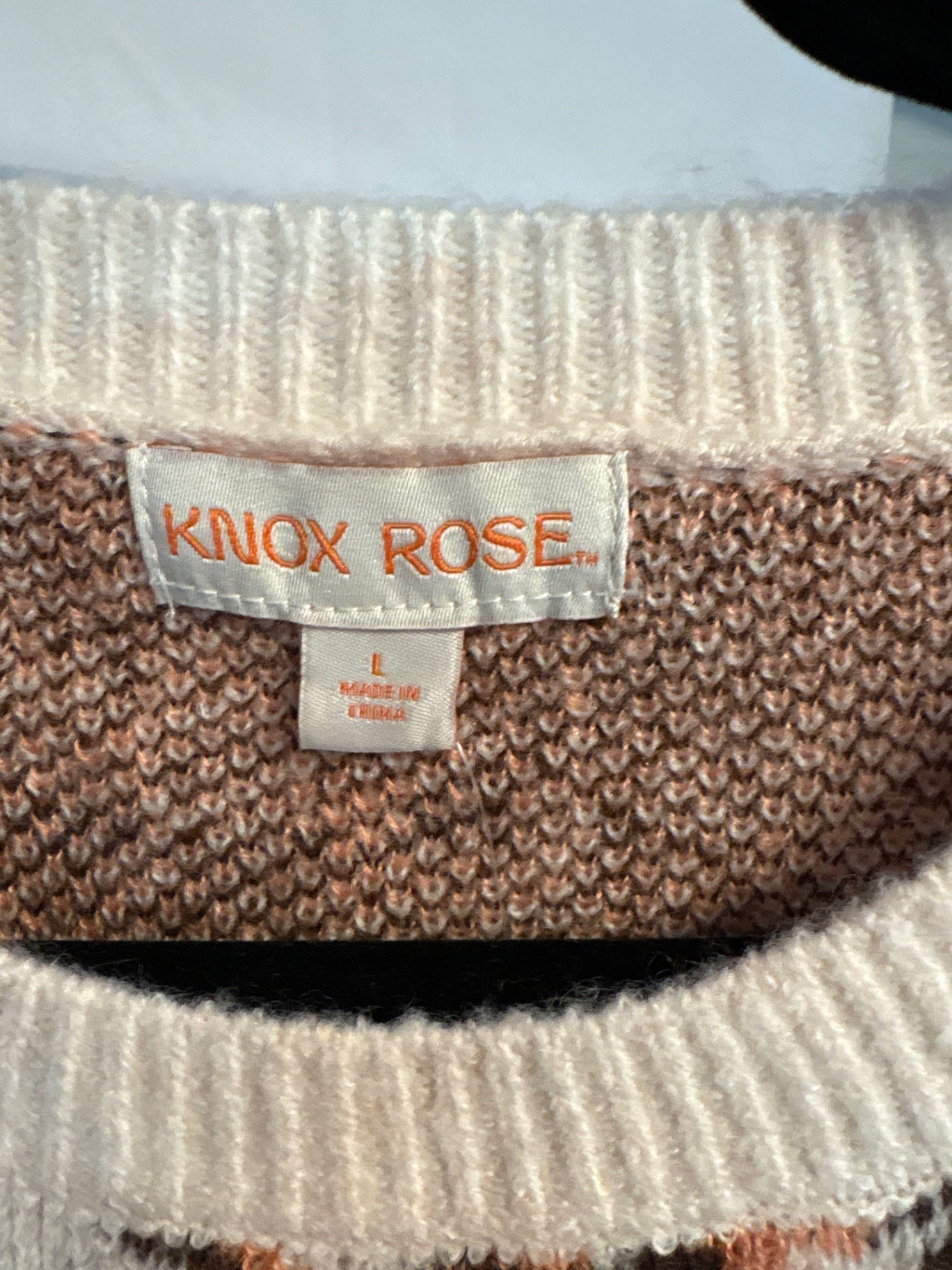 Knox Rose Soft Floral Crew Neck Sweater