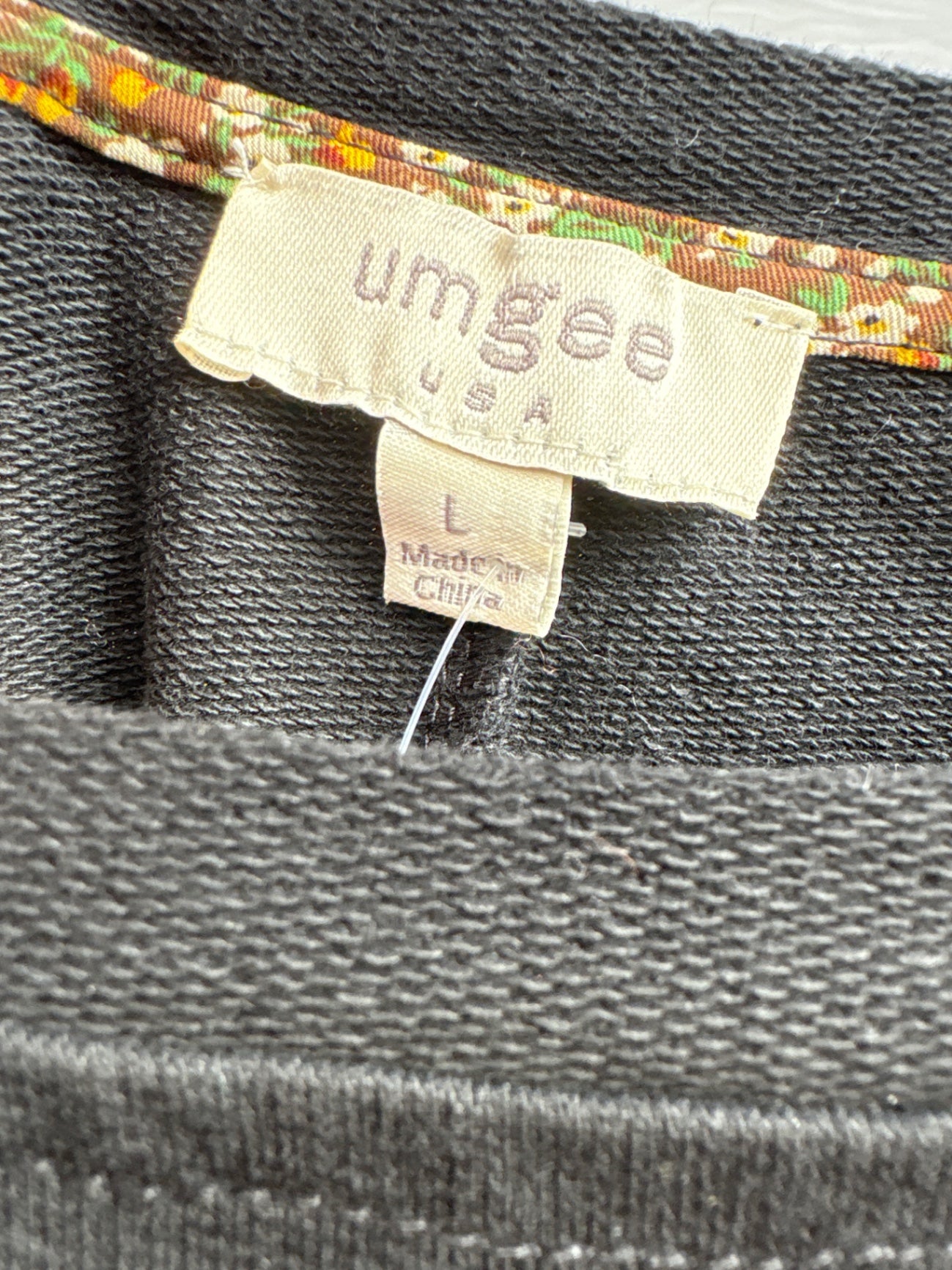 Umgee Ruffle Shoulder T Shirt Dress