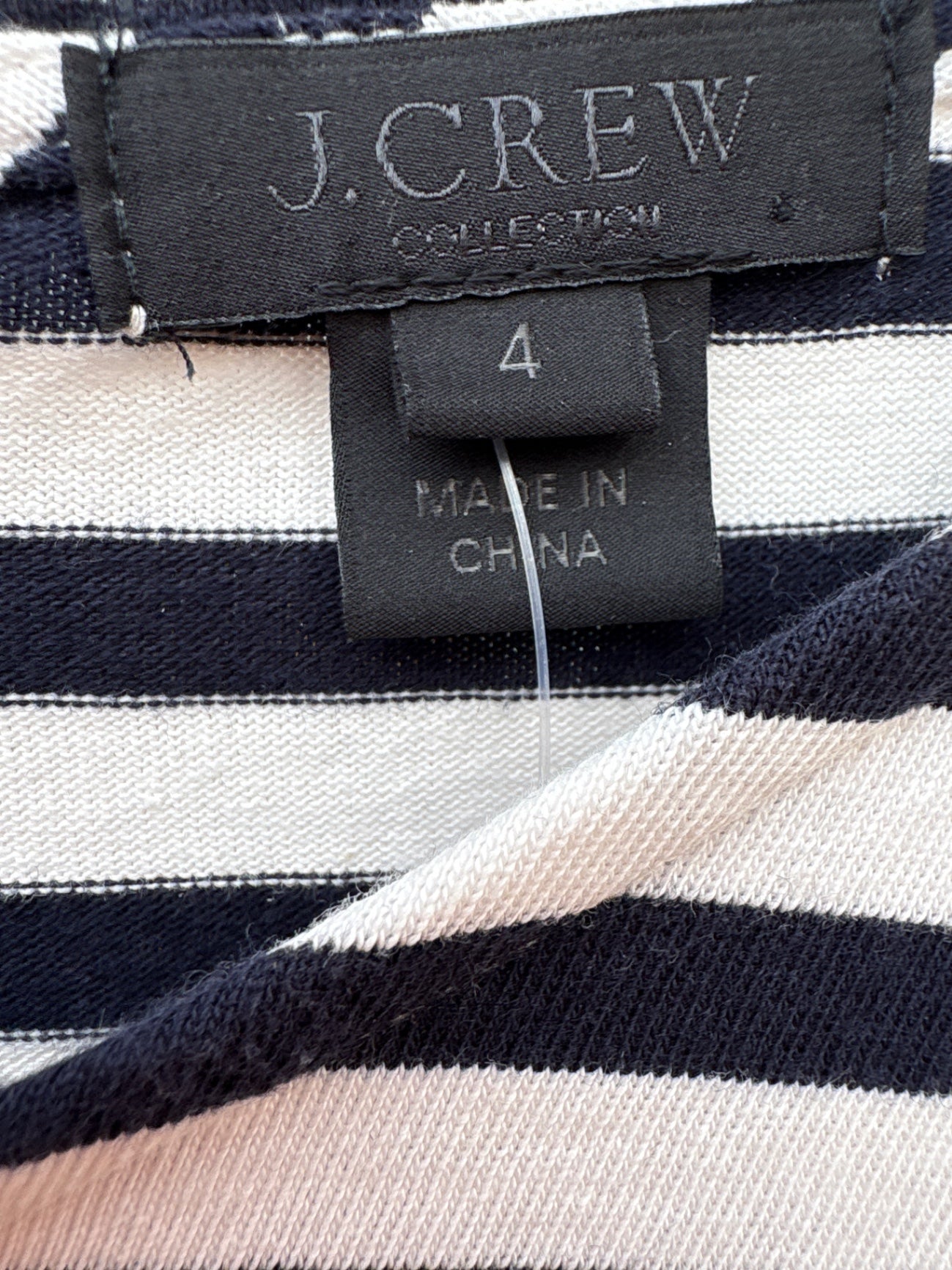 J. Crew Striped Maxi Dress NWOT