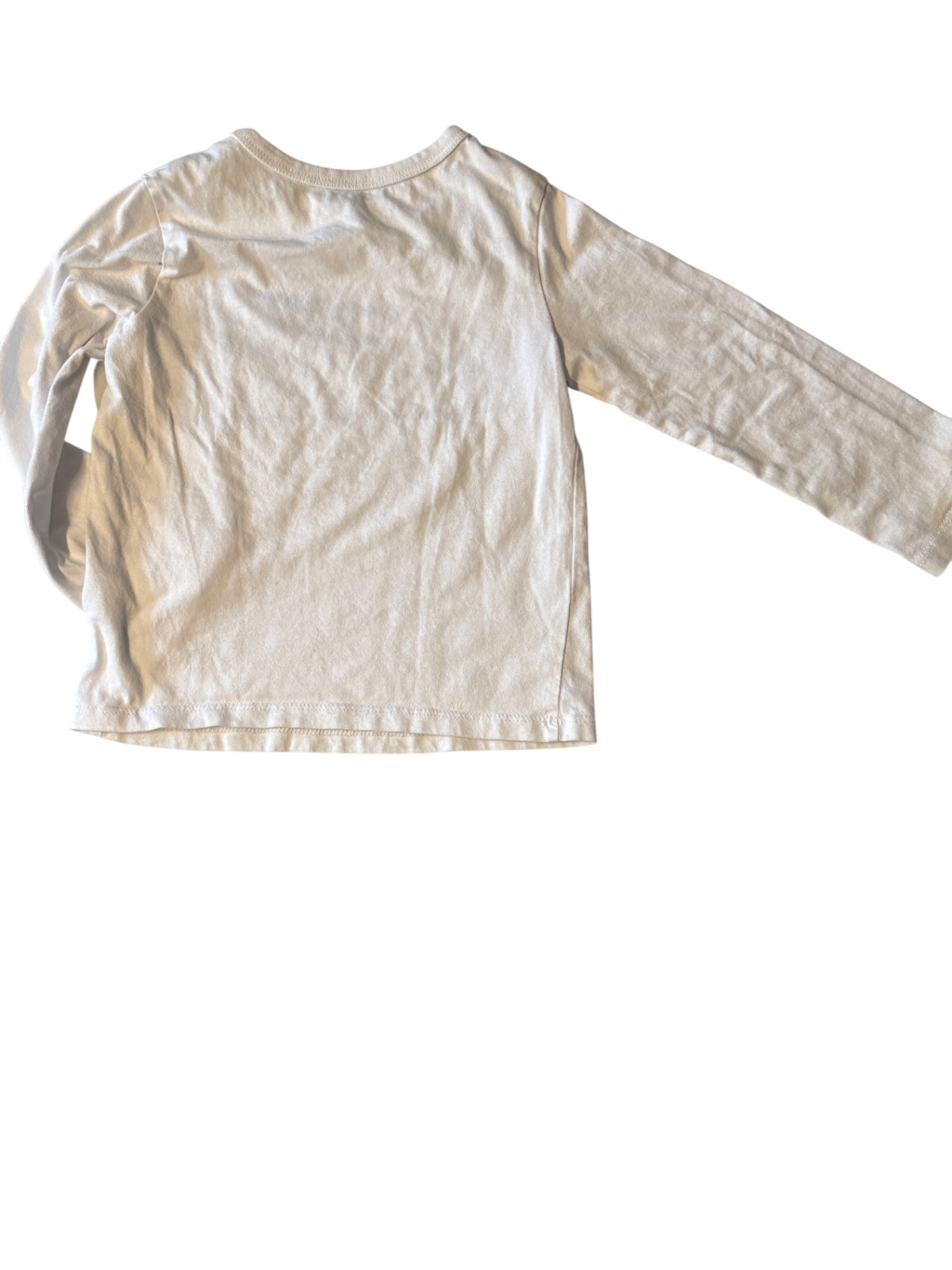 Upcycled by Hello Again - Kids Long Sleeve White with Blue VA