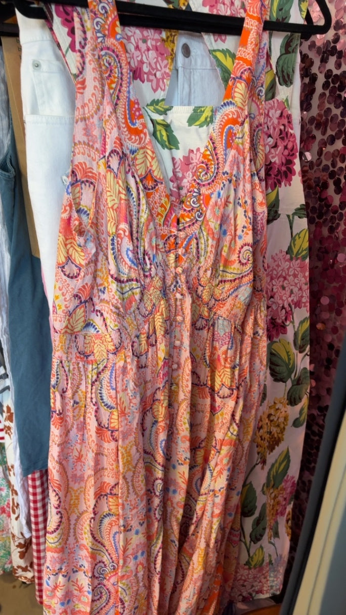 Anthropologie Pleated Dress / Size: XL