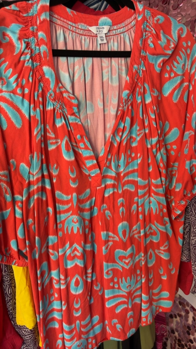 Crown & Ivy Shirt / Size: XXL