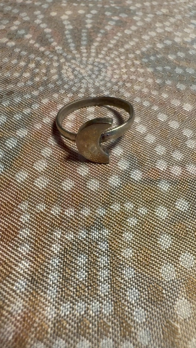 Crescent Moon Ring