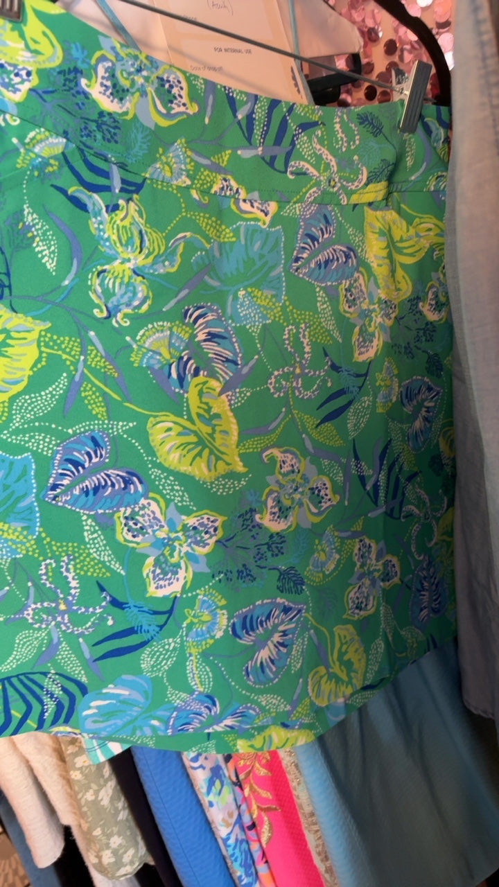 Lilly Pulitzer Jonas Stretch Skort / Size: 10/M