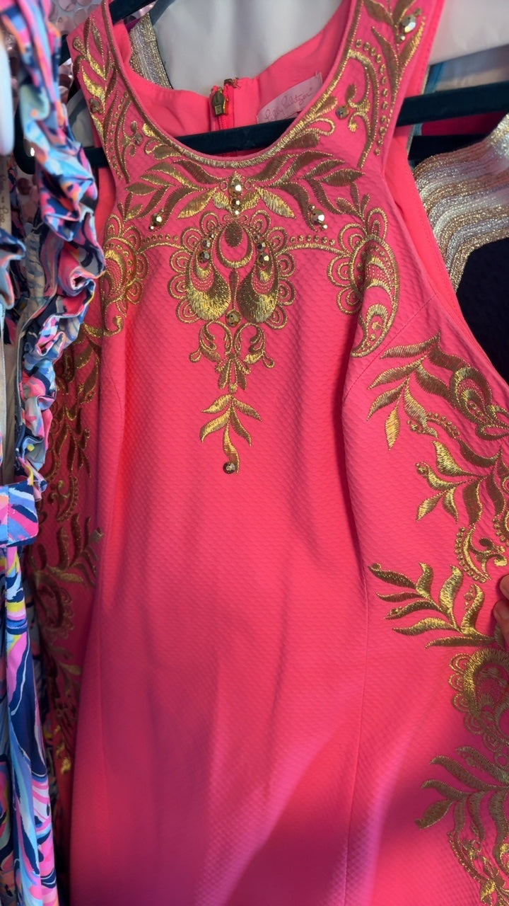 Lilly Pulitzer Tina Dress in Pink / Size: 8/M