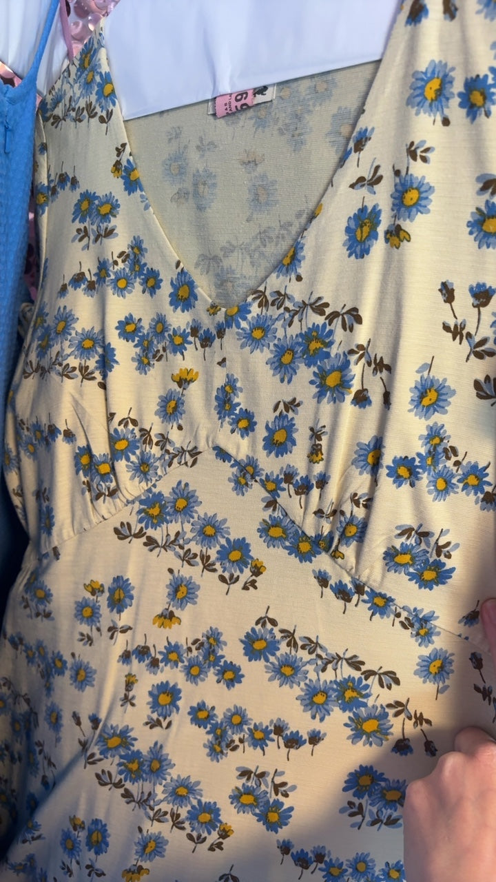 Toad & Co Floral Midi Dress / Size: S