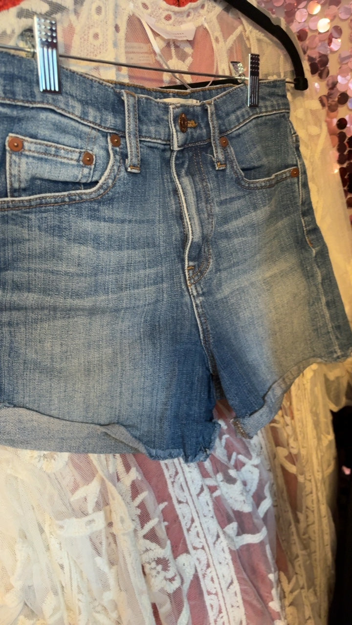 Madewell Denim Shorts / Size: 25/0/XS