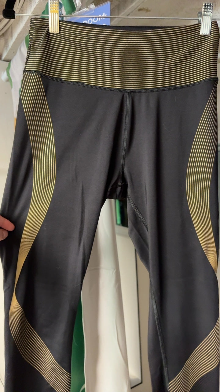 Victoria’s Secret Shimmer Stripe Leggings / Size: S