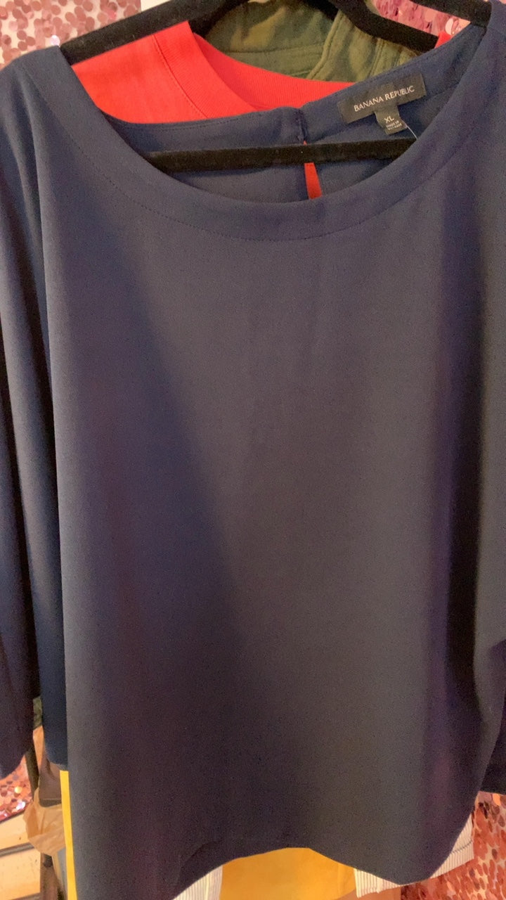 Banana Republic Navy NWT Shirt / Size: XL