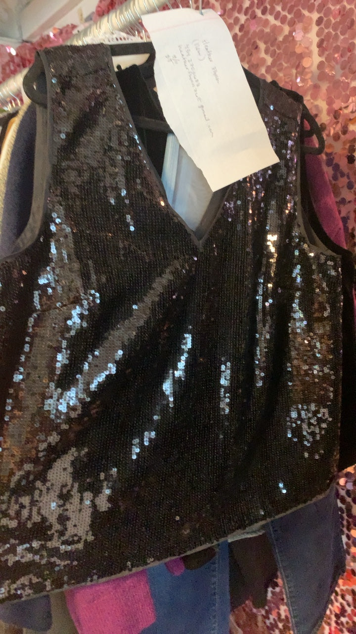 J. Crew sequined Tank Top / Size: L