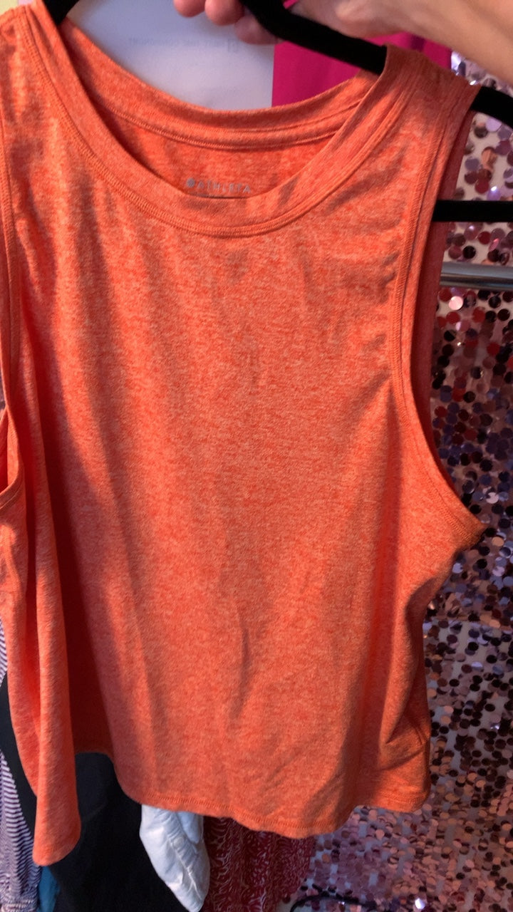 Athleta Pumpkin Tank / Size: S