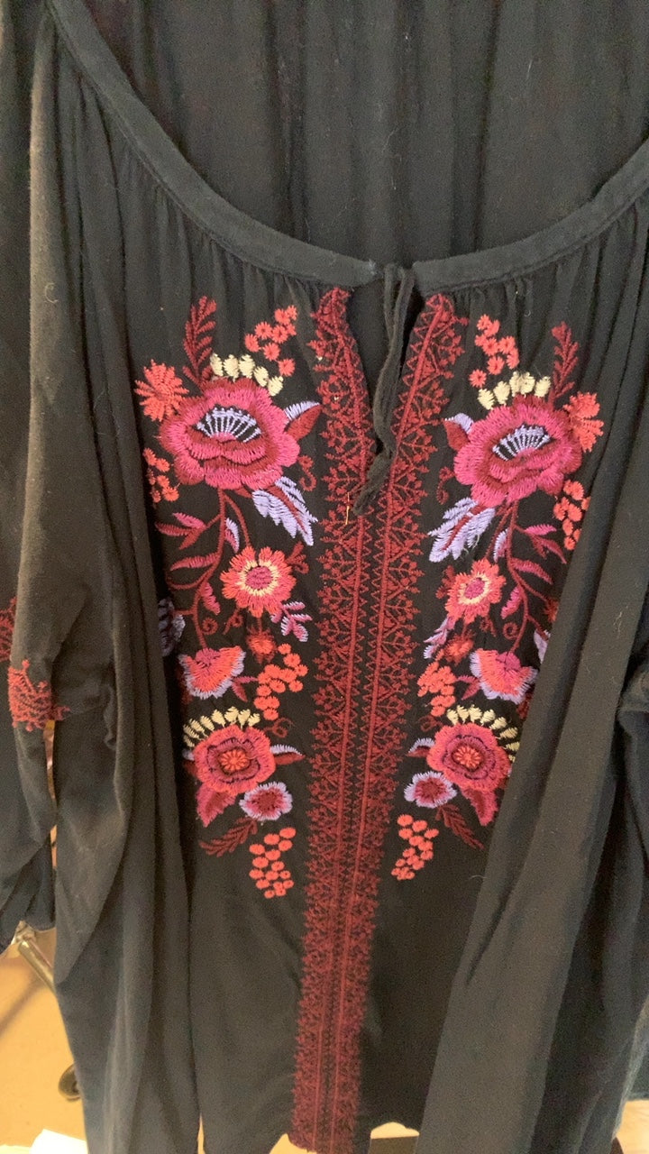 Johnny Was Floral Shirt / Size: XL