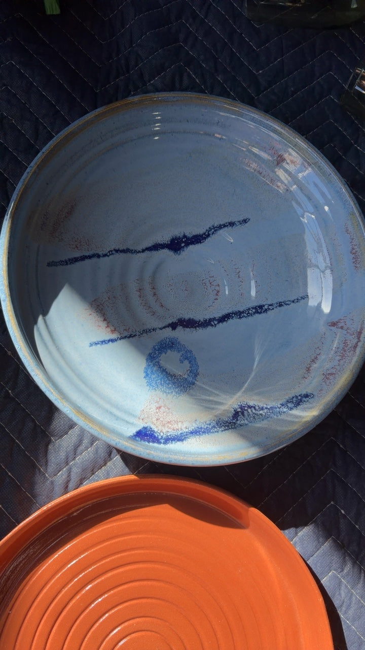 Blue Ceramic Dish