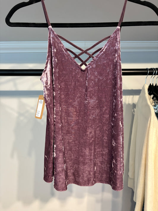 American Eagle Crushed Velvet Tank