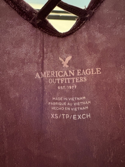 American Eagle Crushed Velvet Tank