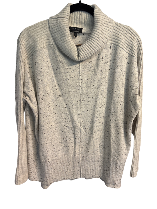 Rag & Bone Cashmere Speckled Cowl Neck Sweater