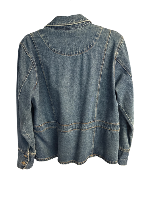 Blue Bass Denim Jacket - Vintage