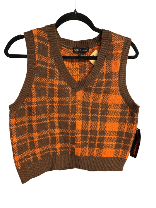 Almost Famous Sweater Vest NWT