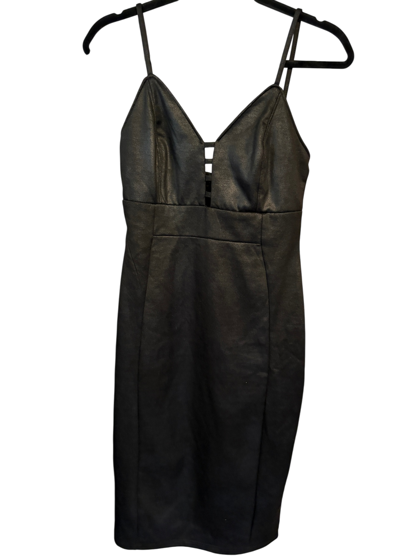 Haute Monde Shimmer Faux Suede Dress