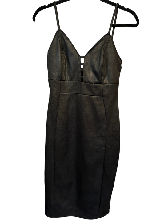 Haute Monde Shimmer Faux Suede Dress