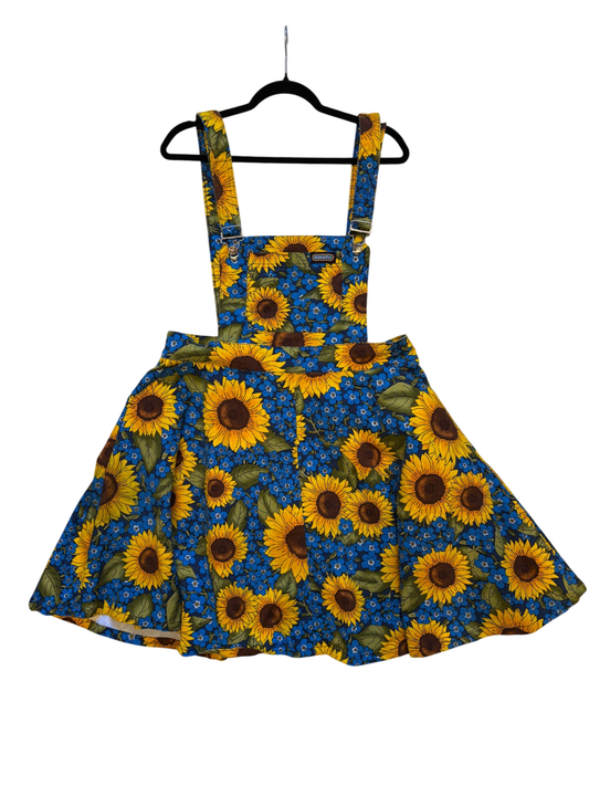 Run & Fly Sunflower Pinafore Dress