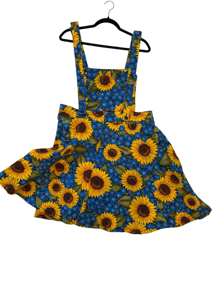 Run & Fly Sunflower Pinafore Dress