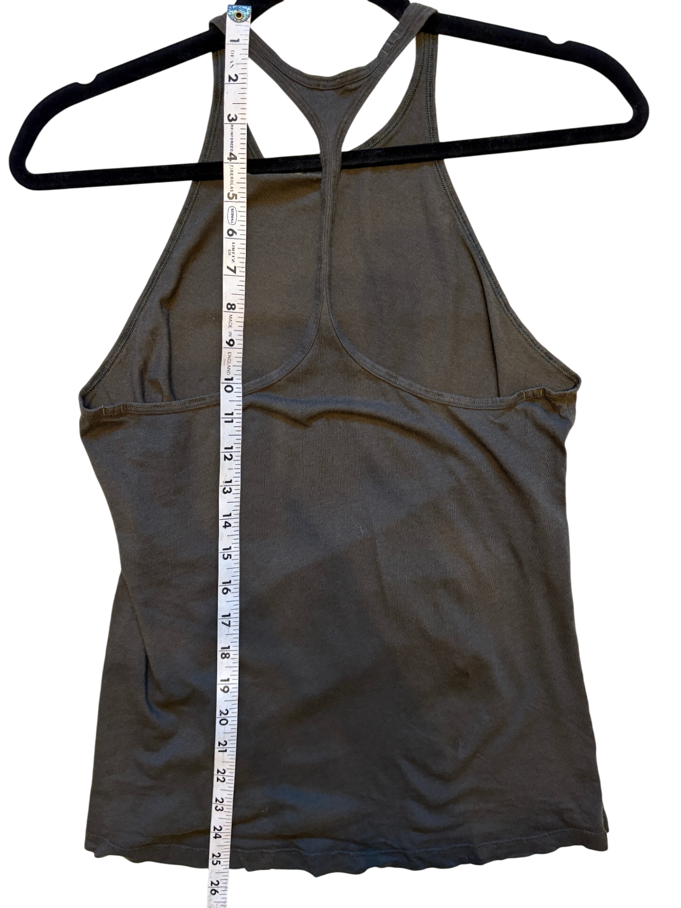 Lululemon Racerback Tank in Army Green