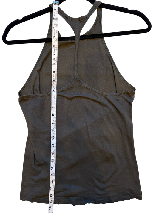 Lululemon Racerback Tank in Army Green