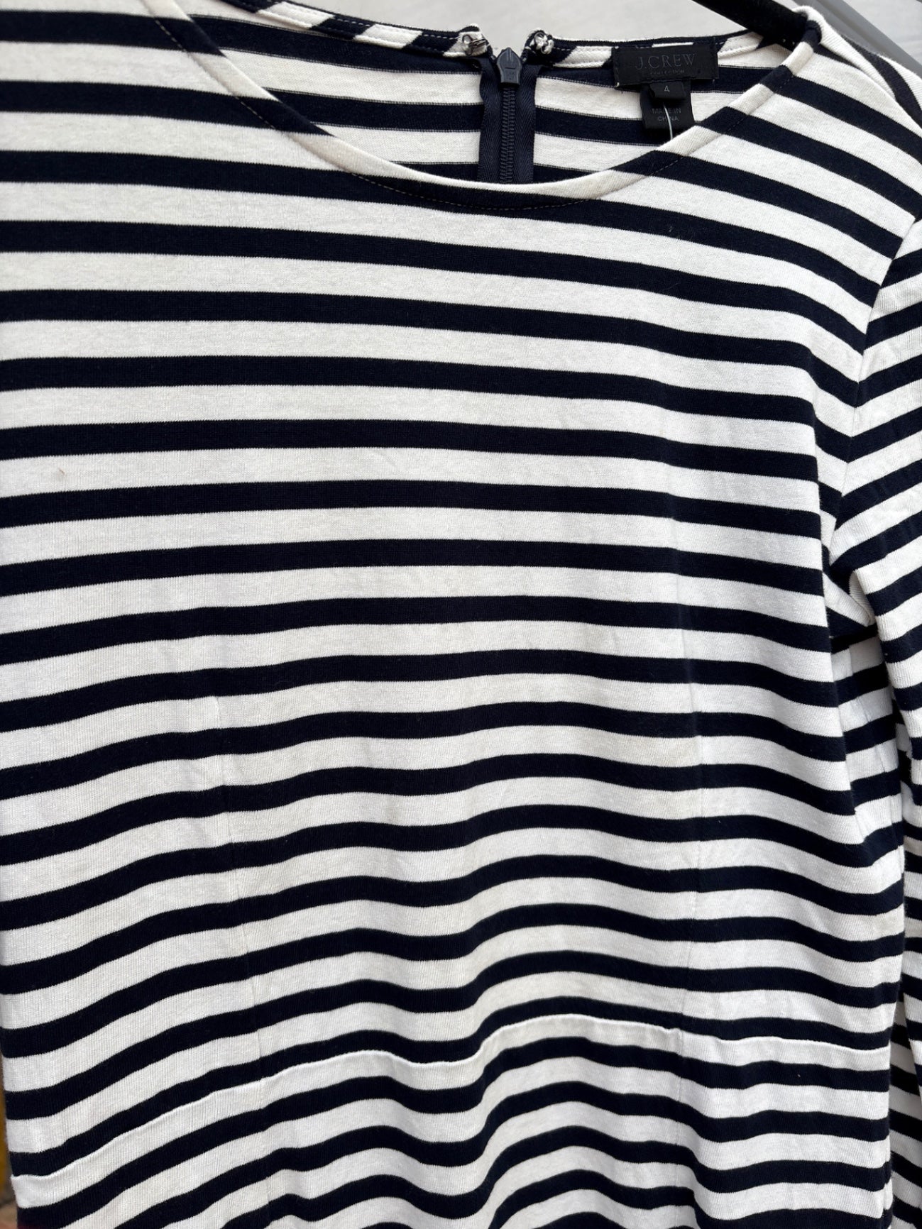 J. Crew Striped Maxi Dress NWOT