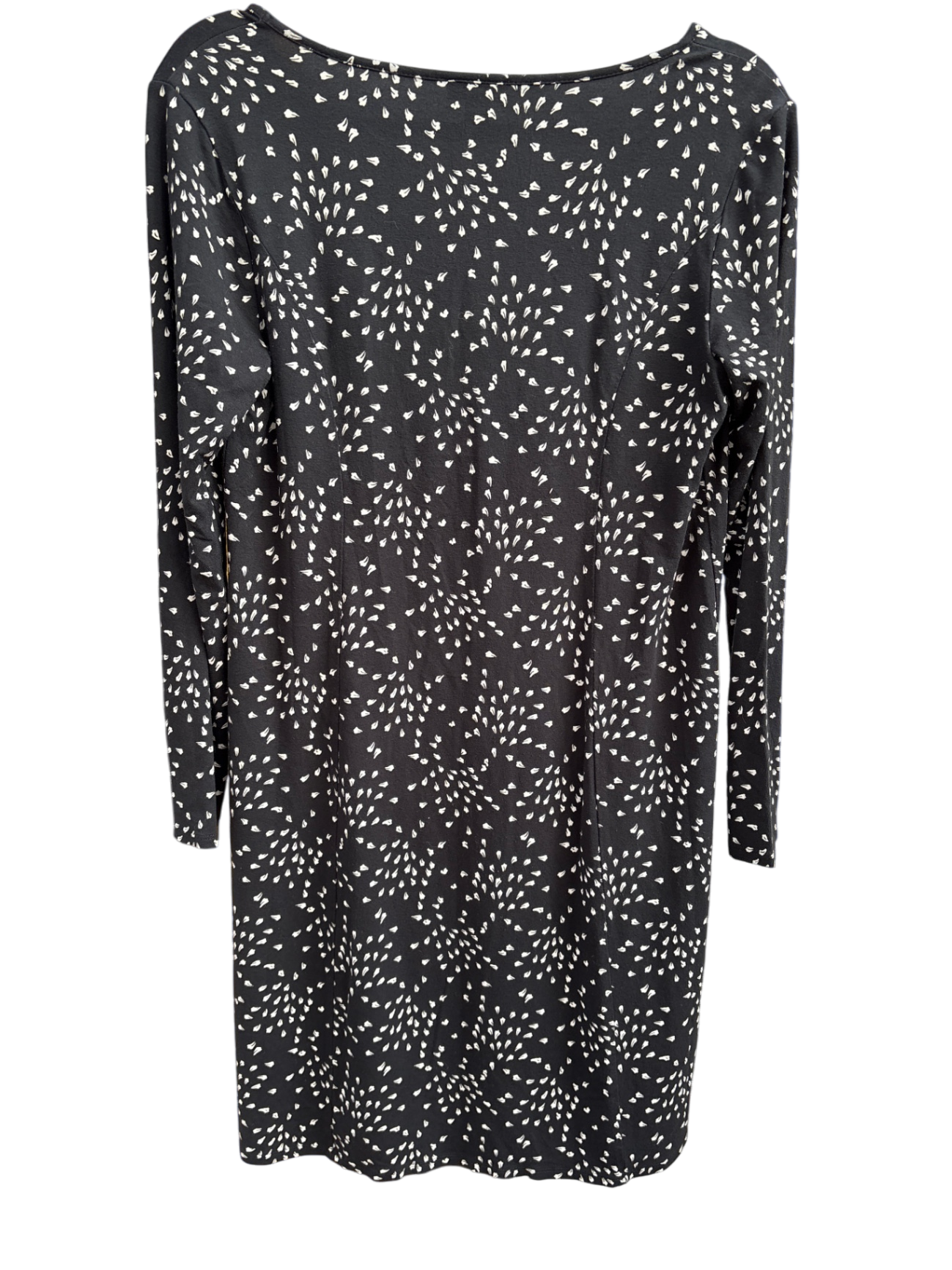 J. Jill Jersey Long Sleeve Dress in Petal Print