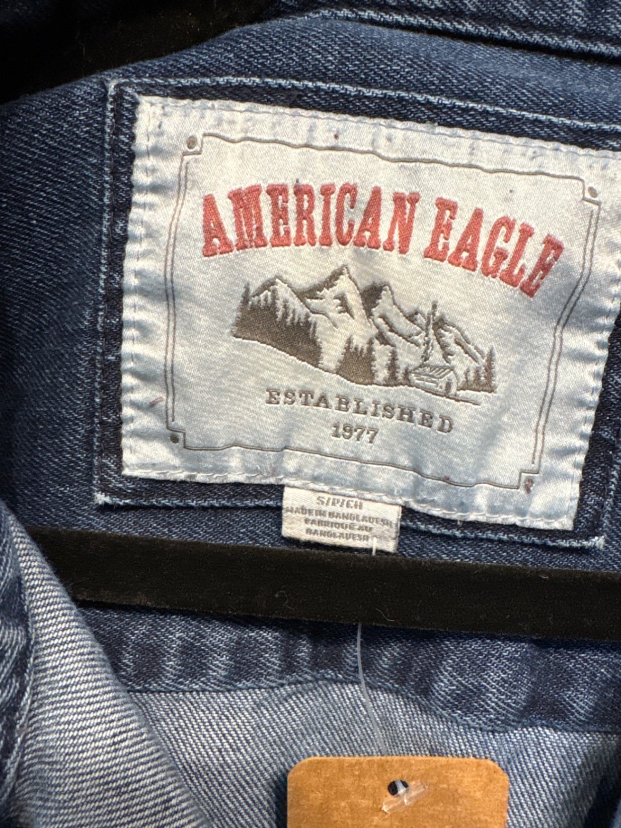 American Eagle Denim Button Up