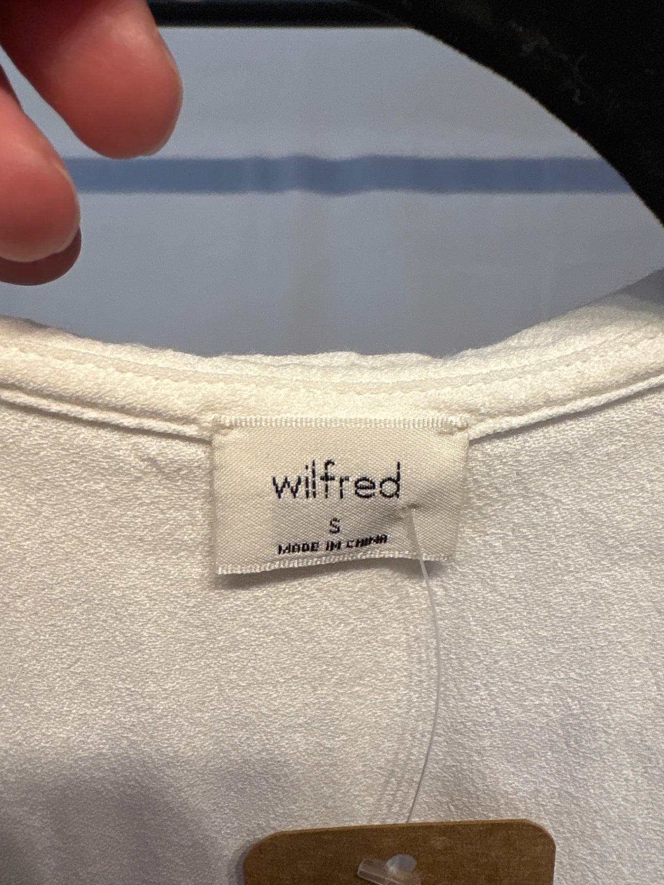 Wilfred Pintuck Blouse in White