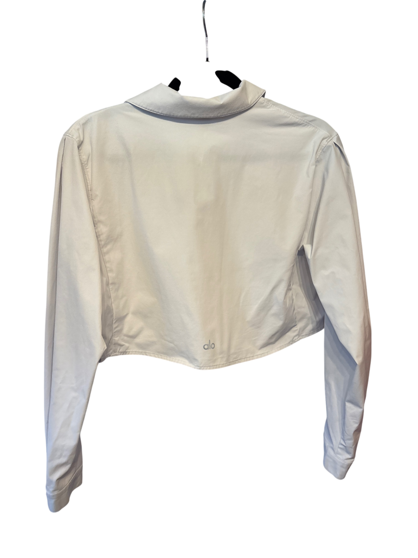 Alo Cropped Take Me Out Button Up (Flaw: Right Cuff)