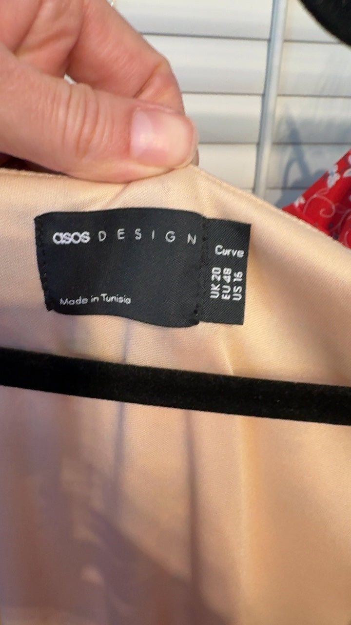 ASOS Sweetheart Neckline Dress