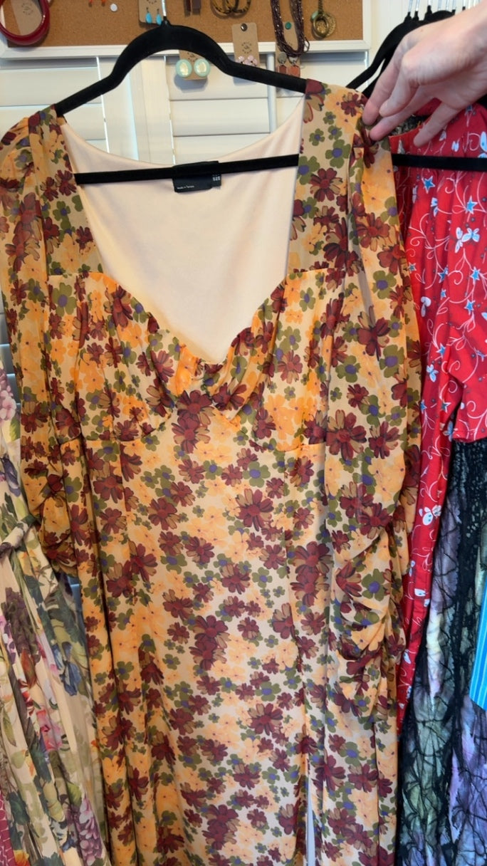 ASOS Sweetheart Neckline Dress