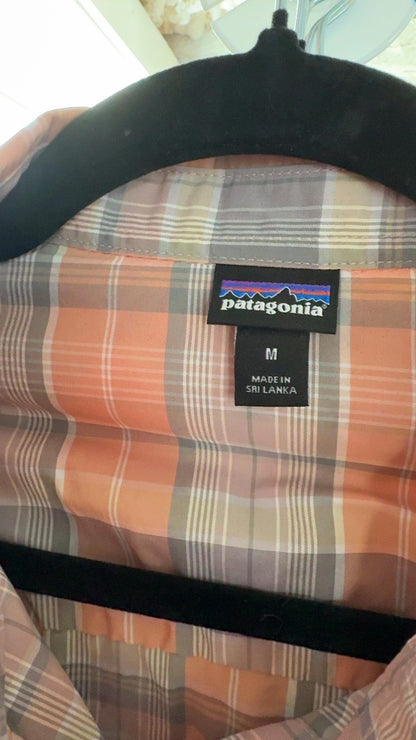 Patagonia Snap Button Sun Shirt / Size: M