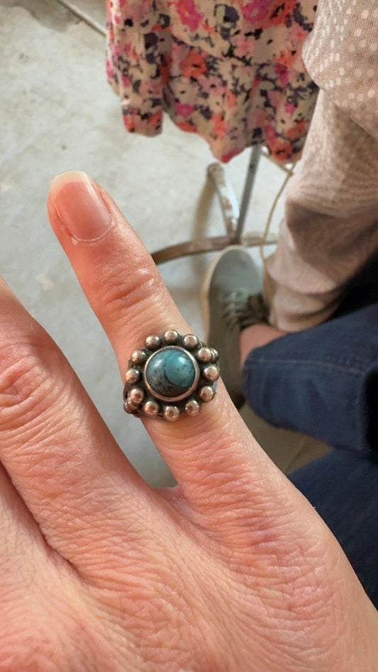 Sterling Silver Dome Ring VINTAGE