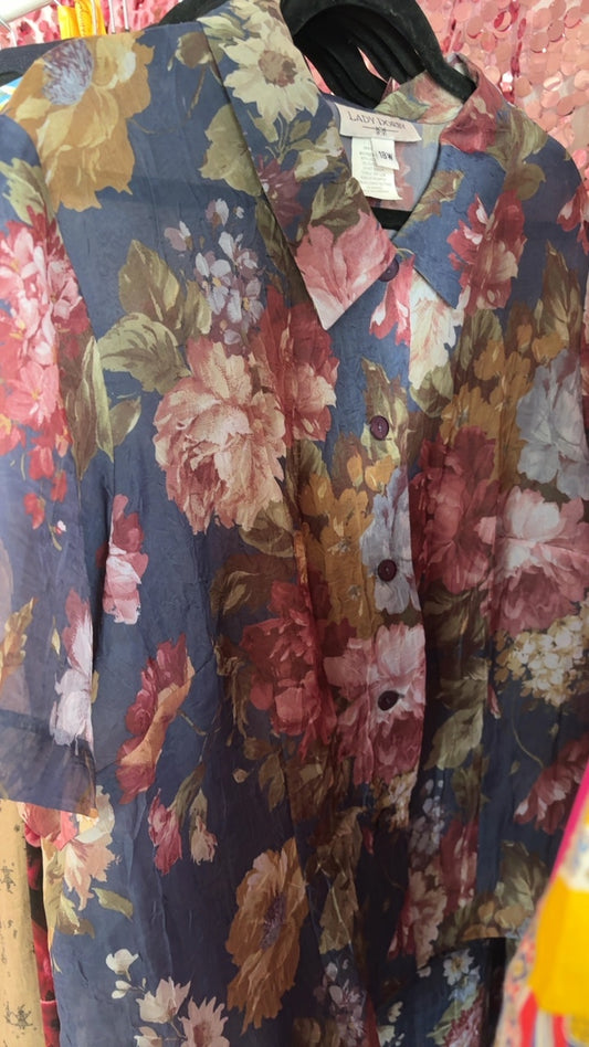 Lady Dorby Shirt VINTAGE / Size: 18/XL