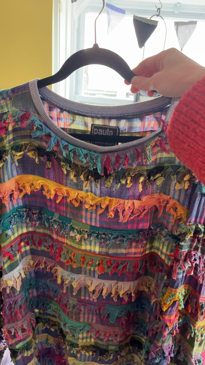 Paula Sweet Fringe Shirt VINTAGE / Size: XL