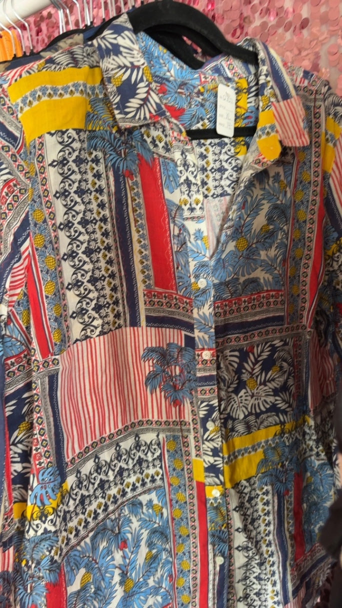 J. McLaughlin Shirt / Size: XL