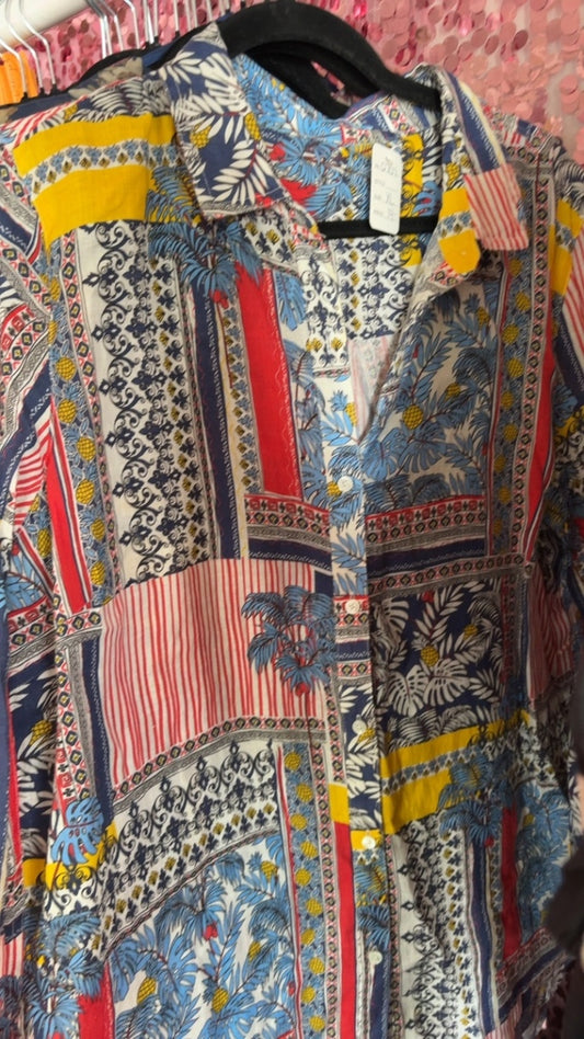 J. McLaughlin Shirt / Size: XL