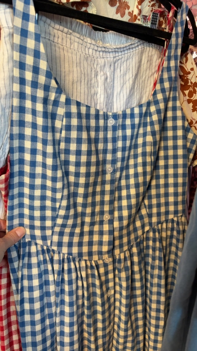 Things Between Gingham Dress / Size: L