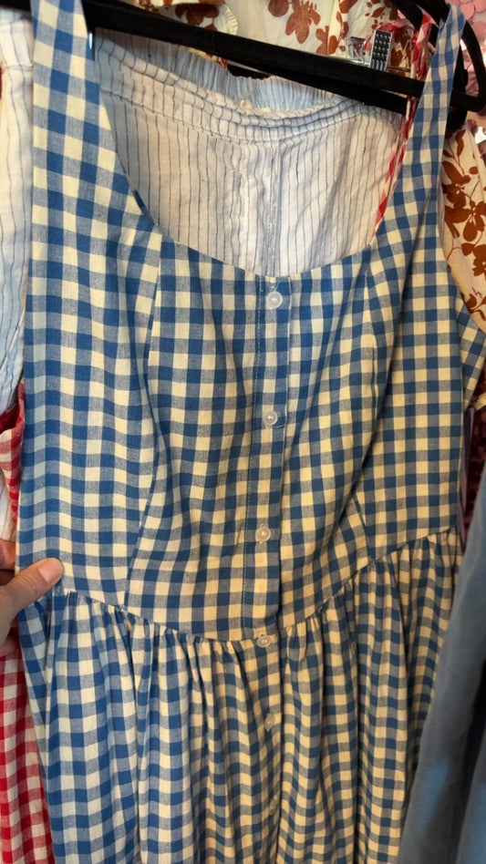 Things Between Gingham Dress / Size: L