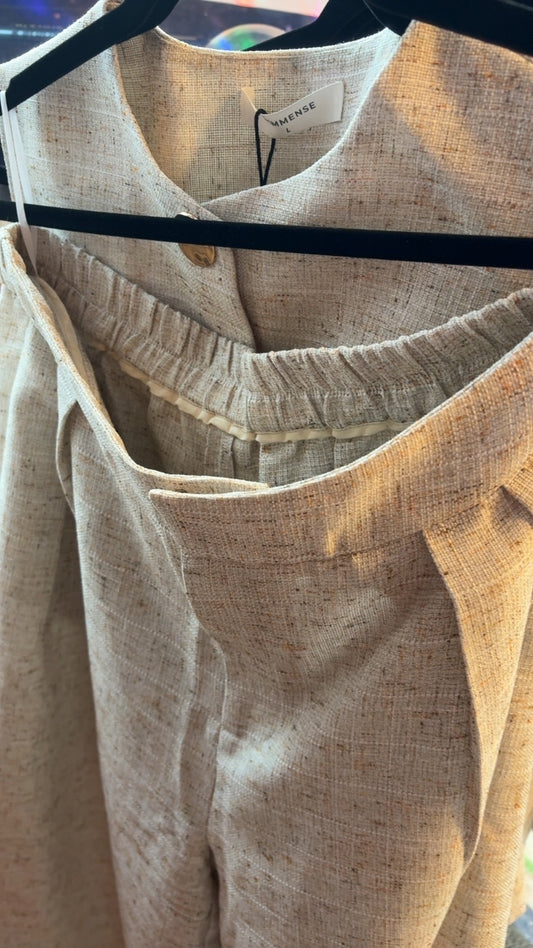 Commense Set in Tweed / Size: L