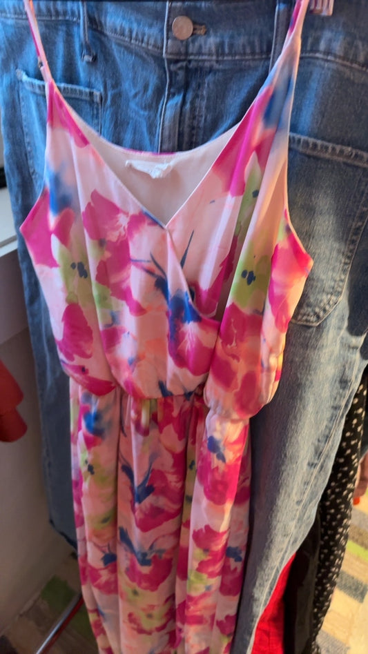 Lush Water Color Dress / Size: S